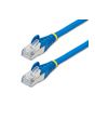 StarTech.com 3m CAT6a Ethernet Cable - Blue - Low Smoke Zero Halogen (LSZH) - 10GbE 500MHz 100W PoE++ Snagless RJ-45 w/Strain Reliefs S/FTP Network Patch Cord