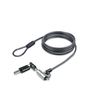 StarTech.com Nano Laptop Cable Lock, 6ft (2m), Anti-Theft Keyed Lock, Security Cable Locks Nano Slot Notebooks, For EliteBook/LenovoX1/2-1 Laptops, Cut-Resistant, Steel Cable Lock For Laptop