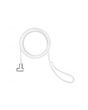 Compulocks T-bar Security Keyed Cable Lock White