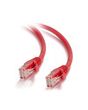 C2G 1m Cat5e Booted Unshielded (UTP) Network Patch Cable - Red