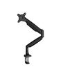StarTech.com Desk Mount Monitor Arm - Heavy Duty Ergonomic VESA Monitor Arm - Single 9kg Display - Full Motion, Height Adjustable, Articulating - Aluminum - C-Clamp/Grommet- Black