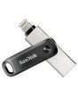 SanDisk SDIX60N-128G-GN6NE USB flash drive 128 GB 3.2 Gen 1 (3.1 Gen 1) Grey, Silver