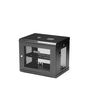 StarTech.com 2-Post 9U Wall Mount Network Cabinet with 1U Shelf, 19" Wall-Mounted Server Rack for Data / Networking / AV / Electronics / Computer Equipment, Small Vented Rack Enclosure