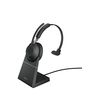 Jabra Evolve2 65 USB-A UC Mono with Charging Stand - Black
