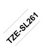 Brother TZE-SL261 label-making tape Black on white