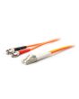 AddOn Networks ST - LC, 1m InfiniBand/fibre optic cable Orange