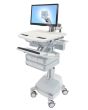 Ergotron StyleView Aluminium, Grey, White Flat panel Multimedia cart