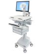 Ergotron StyleView Aluminium, Grey, White Flat panel Multimedia cart