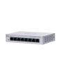 Cisco Business CBS110-8T-D Unmanaged Switch | 8 Port GE | Desktop | Ext PS | Limited Lifetime Protection (CBS110-8T-D)