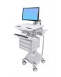 Ergotron StyleView White Flat panel Multimedia cart
