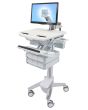 Ergotron StyleView Aluminium, Grey, White Flat panel Multimedia cart