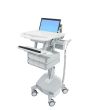 Ergotron StyleView Aluminium, Grey, White Laptop Multimedia cart