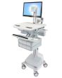 Ergotron StyleView Aluminium, Grey, White Flat panel Multimedia cart
