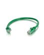 C2G 3m Cat6 Booted Unshielded (UTP) Network Patch Cable - Green
