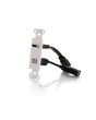 C2G 39702 cable gender changer HDMI F, USB-B F HDMI F, USB-A F White