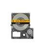 Epson C53S672073 label-making tape Black on yellow