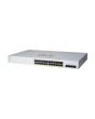 Cisco Business CBS220-24FP-4X Smart Switch | 24 Port GE | Full PoE | 4x10G SFP+ | 3-Year Limited Hardware Warranty (CBS220-24FP-4X-UK)