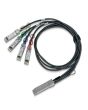 Nvidia MCP7F00-A03AR26L InfiniBand/fibre optic cable 3.5 m QSFP28 4xSFP28 Black
