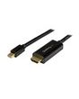 StarTech.com 15ft (5m) Mini DisplayPort to HDMI Cable - 4K 30Hz Video - mDP to HDMI Adapter Cable - Mini DP or Thunderbolt 1/2 Mac/PC to HDMI Monitor/Display - mDP to HDMI Converter Cord