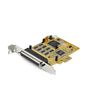 StarTech.com 8-Port PCI Express RS232 Serial Adapter Card, PCIe RS232 Serial Card, 16C1050 UART, Multiport Serial DB9 Controller/Expansion Card, 15kV ESD Protection, Windows Only - TAA