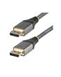 StarTech.com 3ft (1m) VESA Certified DisplayPort 1.4 Cable - 8K 60Hz HDR10 - Ultra HD 4K 120Hz Video - DP 1.4 Cable / Cord - For Monitors/Displays - DisplayPort to DisplayPort Cable - M/M