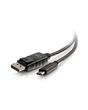 C2G 3.7m USB-C to DisplayPort™ Adapter Cable 4K 30Hz - Black