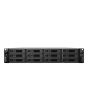 Synology RackStation RS3621xs+ NAS Rack (2U) Intel® Xeon® D D-1541 8 GB DDR4 144 TB HDD DiskStation Manager Black