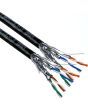 CAT6A S/FTP B2CA 2X500 M RL BK