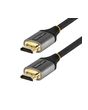 StarTech.com 20in (50cm) HDMI 2.1 Cable 8K - Certified Ultra High Speed HDMI Cable 48Gbps - 8K 60Hz/4K 120Hz HDR10+ eARC - Ultra HD 8K HDMI Cord - Monitor/TV/Display - Flexible TPE Jacket