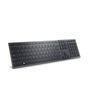 DELL KB900 keyboard Office RF Wireless + Bluetooth QWERTY UK English Graphite