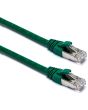 EXCEL CAT6A 0.3M FFTP GRN PK10