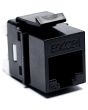 EXL CAT6A UNSCRN IDC K/JACK-BK