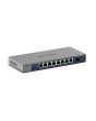 NETGEAR GS108X Unmanaged L2 Gigabit Ethernet (10/100/1000) Grey