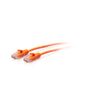 C2G 4.5m Cat6a Snagless Unshielded (UTP) Slim Ethernet Patch Cable - Orange