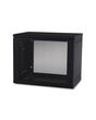 APC NetShelter 9U Wallmount Rack Cabinet Single Hinged Switch Depth Unassembled