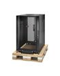 APC NetShelter SX, Server Rack Enclosure, 18U, Shock Packaging, Black, 925H x 600W x 900D mm