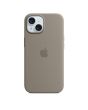 Apple iPhone 15 Silicone Case with MagSafe - Clay