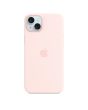 Apple iPhone 15 Plus Silicone Case with MagSafe - Light Pink