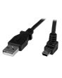 StarTech.com 1m Mini USB Cable - A to Up Angle Mini B