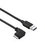 StarTech.com Slim Micro USB 3.0 Cable - M/M - Left-Angle Micro-USB - 1m (3ft)