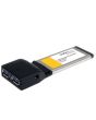 StarTech.com 2 Port ExpressCard SuperSpeed USB 3.0 Card Adapter with UASP Support