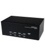 StarTech.com 4 Port Triple Monitor DVI USB KVM Switch with Audio & USB 2.0 Hub