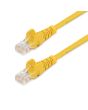 StarTech.com Cat5e Ethernet Patch Cable with Snagless RJ45 Connectors - 7 m, Yellow