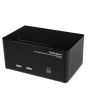 StarTech.com 2 Port Triple Monitor DVI USB KVM Switch with Audio & USB 2.0 Hub