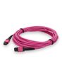 AddOn Networks ADD-MPOMPO-10M5OM4LZ-MA InfiniBand/fibre optic cable 10 m MPO MPO/UPC Magenta