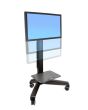 Ergotron Neo-Flex Mobile MediaCenter LD Black Flat panel Multimedia cart