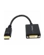 StarTech.com DisplayPort to DVI Adapter - DisplayPort to DVI-D Adapter Video Converter 1080p - DP 1.2 to DVI Monitor/Display Cable Adapter Dongle - DP to DVI Adapter - Latching DP Connector