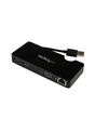 StarTech.com Travel Docking Station for Laptops - HDMI or VGA - USB 3.0