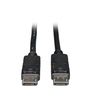 Tripp Lite P580-003 DisplayPort Cable with Latching Connectors, 4K 60 Hz (M/M), Black, 3 ft. (0.91 m)