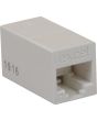 EXL C5E RJ45 IN-LINE CONN WH